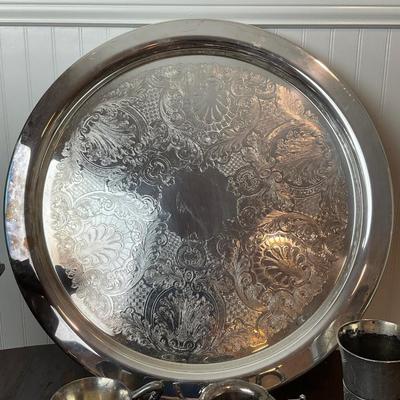 DR1418 Assortment of Silver Plate