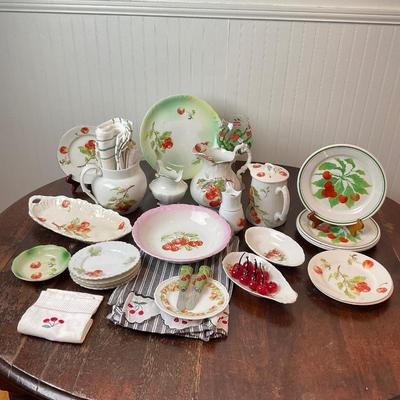 DR1422 Large Lot Cherry Pattern China