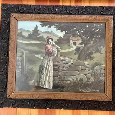 DR1430 Framed Prints of Victorian Women