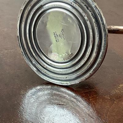 DR1431 Pair of Weighted Sterling Candle Stick Holders by Crown