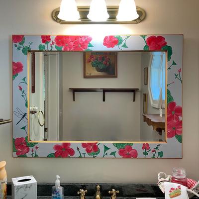 L1460 Hand-painted Beveled Mirror
