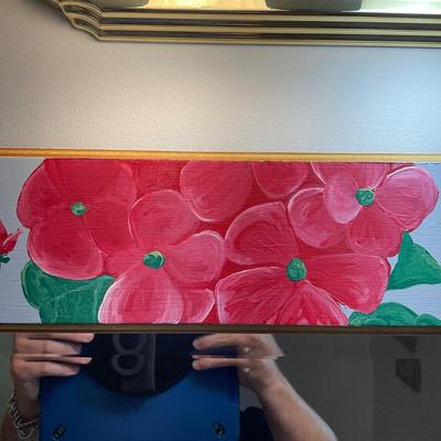 L1460 Hand-painted Beveled Mirror