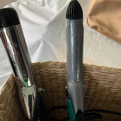 Conair Curling Irons, New Basket, Fanny Pack