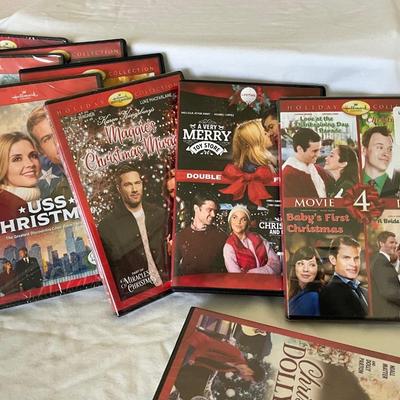Collection Of Hallmark Christmas DVDs