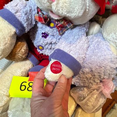 Lot 68 Holiday Plushies