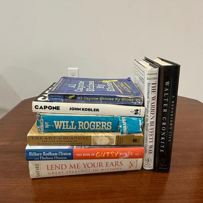 Lot of books including Capone