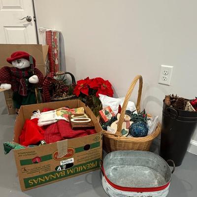 Large lot of holiday decor