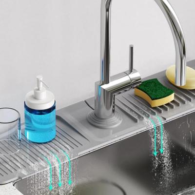 Faucet Mat for Kitchen Sink - Bathroom Kitchen Sink Splash Guard Silicone Sinks Faucet Mat Splash Guard for Kitchens Sinks Area Tidy...
