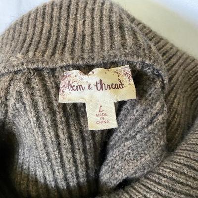 Hem & Thread Sweater Large, Next to New one time wear