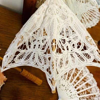 Vintage Lace Umbrellas