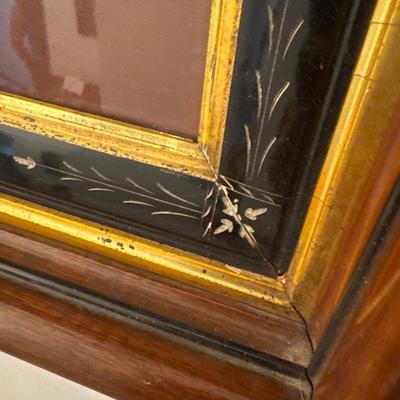 UBC1529 Lot of Two Antique Frames and Print