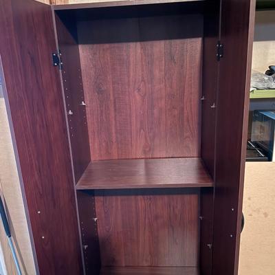 Laminate tall cabinet