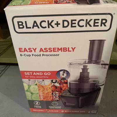 Black and Decker 8 cup food processor