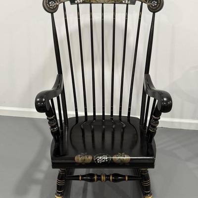 Beautiful Ethan Allen painted rocking chair