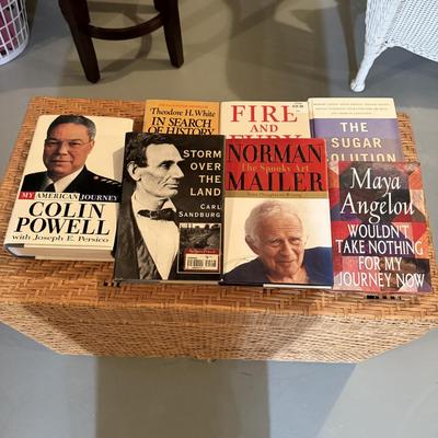 Lot of seven books including Norman Mailer