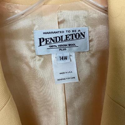 Pendleton 100% Virgin Wool Blazer size 14W