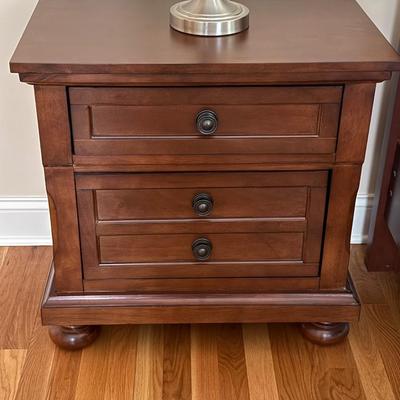 Two drawer nightstand