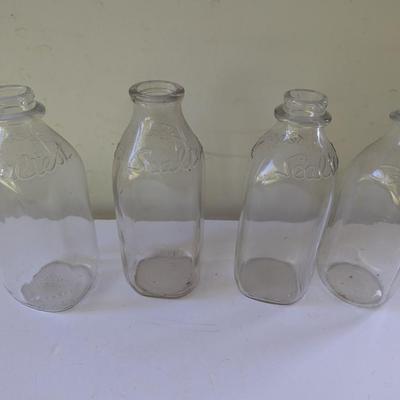 Vintage Sealtest Milk Bottles (G)