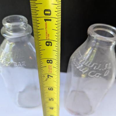 Vintage Milk Bottles 1 -Meisenzahl Farms (G)