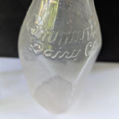 Vintage Milk Bottles 1 -Meisenzahl Farms (G)