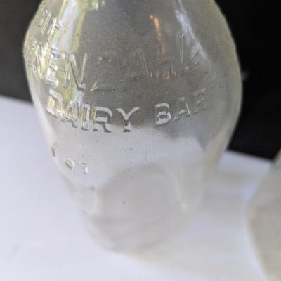 Vintage Milk Bottles 1 -Meisenzahl Farms (G)