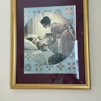 Norman Rockwell print