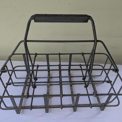 Vintage Milk Bottle Carrier Caddie (G)