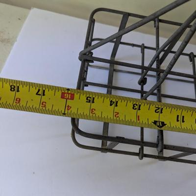 Vintage Milk Bottle Carrier Caddie (G)