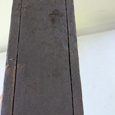 Primitive Hand Made Wooden Box (G)