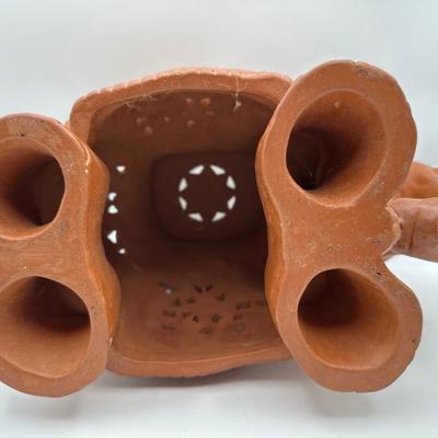 Terracotta Elephant Decorative Stand