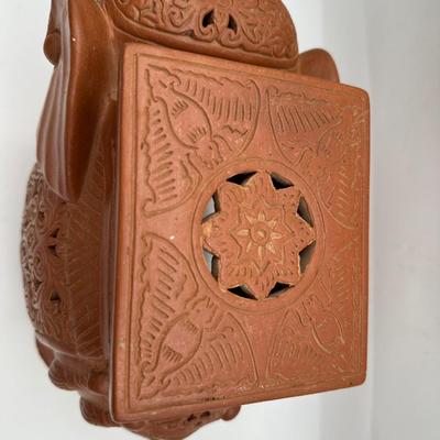Terracotta Elephant Decorative Stand