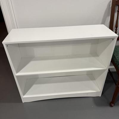 White shelf