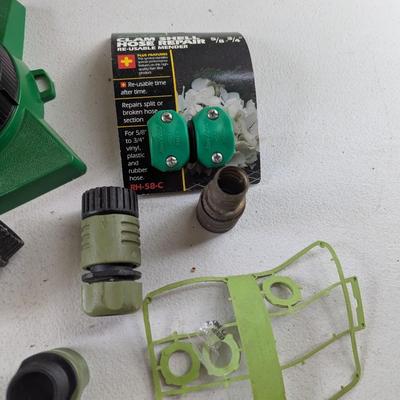 Early Iron Water Sprinkler & Hose Attachments (G)