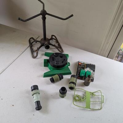 Early Iron Water Sprinkler & Hose Attachments (G)
