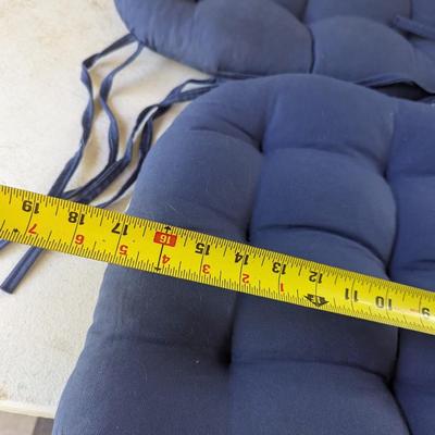 Blue Seat Cushions (G)