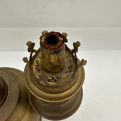 Vintage Florentine Brass Oil Lamp