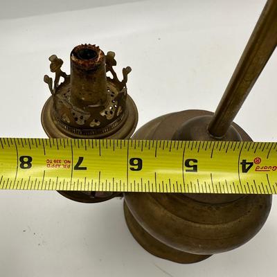Vintage Florentine Brass Oil Lamp
