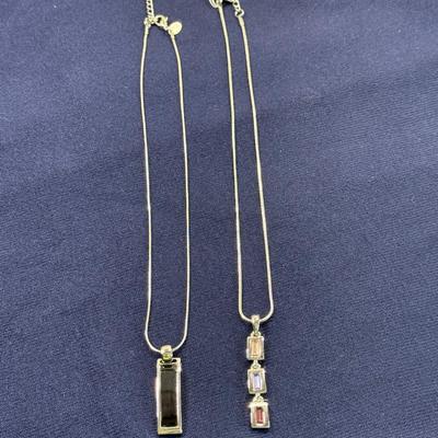 New Lia Sophia Silver chain Necklaces 16in NKs w/3” ext