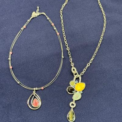 New Lia Sophia Necklaces 15” w/3” ext
