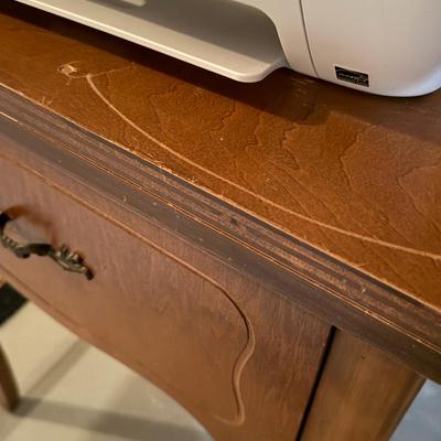 Antique sewing table