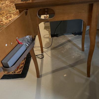 Antique sewing table