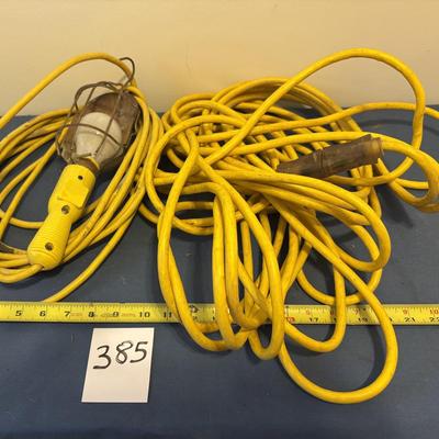 Drop Light and Extension. cord