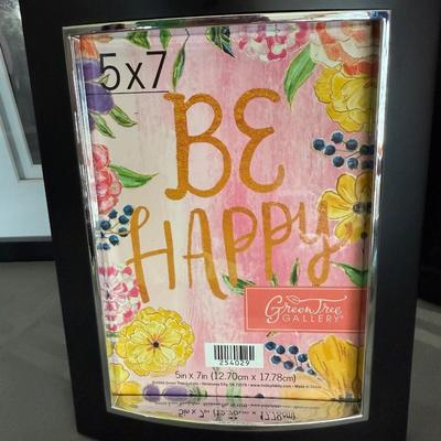 New Photo Frames, Glass Heart Trinket Box, Black Leather Binder Organizer