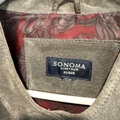 Suede Sonoma size large jacket