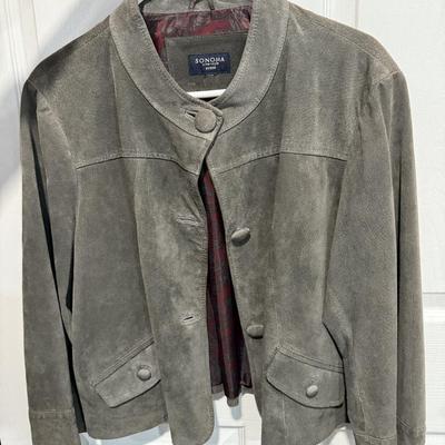 Suede Sonoma size large jacket