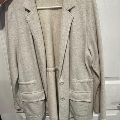 J Jill sweatshirt jacket size xl