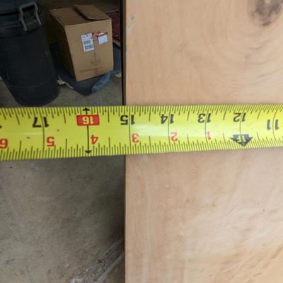 Solid Wood Shelf One Side Laminated (G)