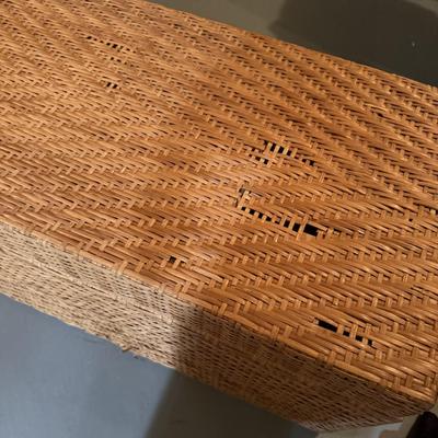Wicker chest