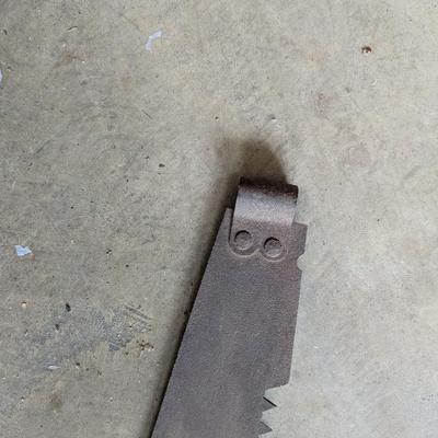 Antique Crosscut 2 Man Logging Saw 68" #8 (G)