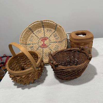 Four beautiful baskets